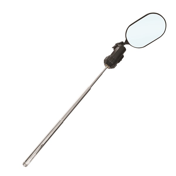 INSPECTION MIRROR & LIGHT (LED) TELESCOPIC - OVAL